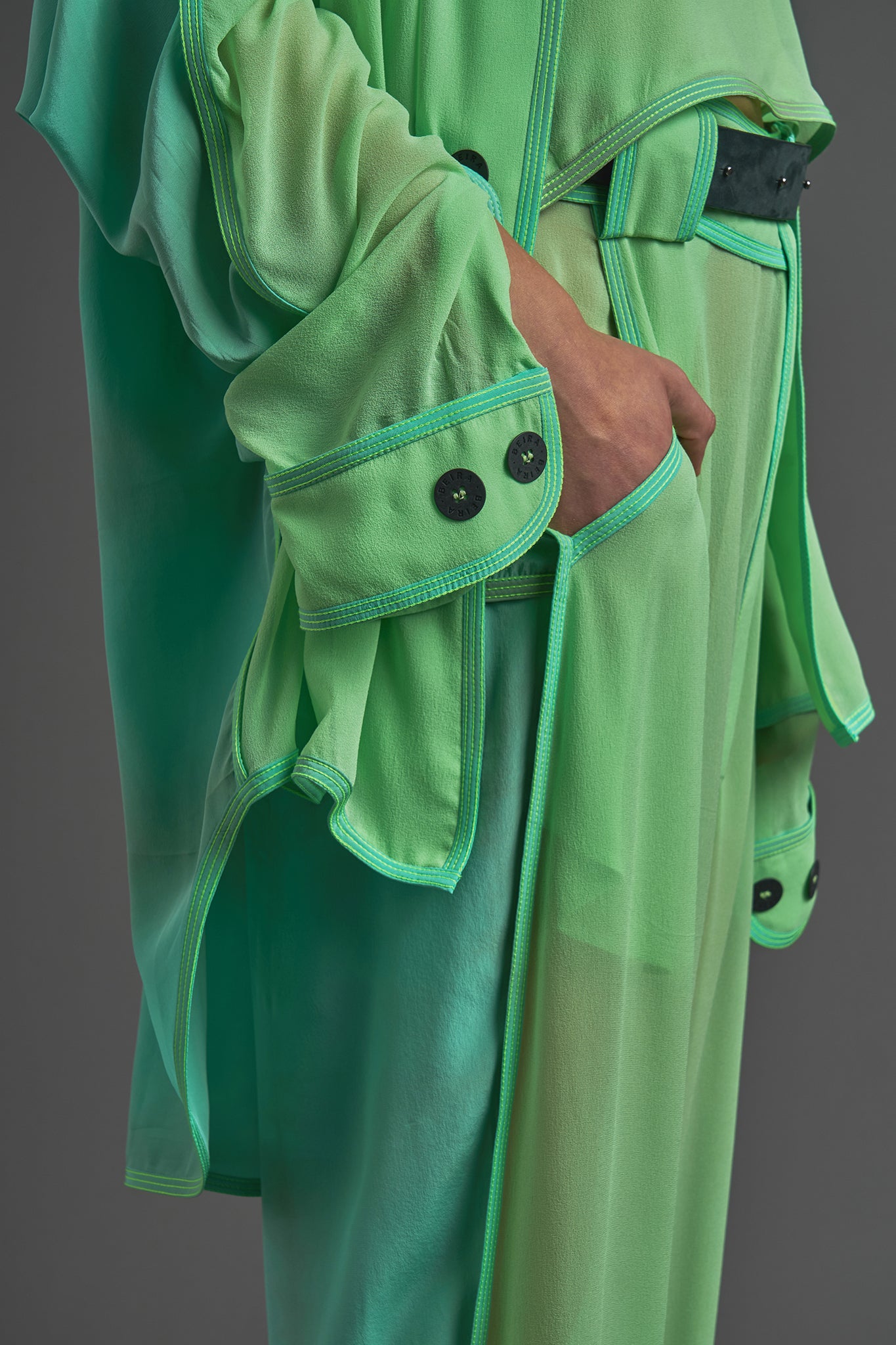 Calça Cós Fivela Ajustável - Menta&Acqua
