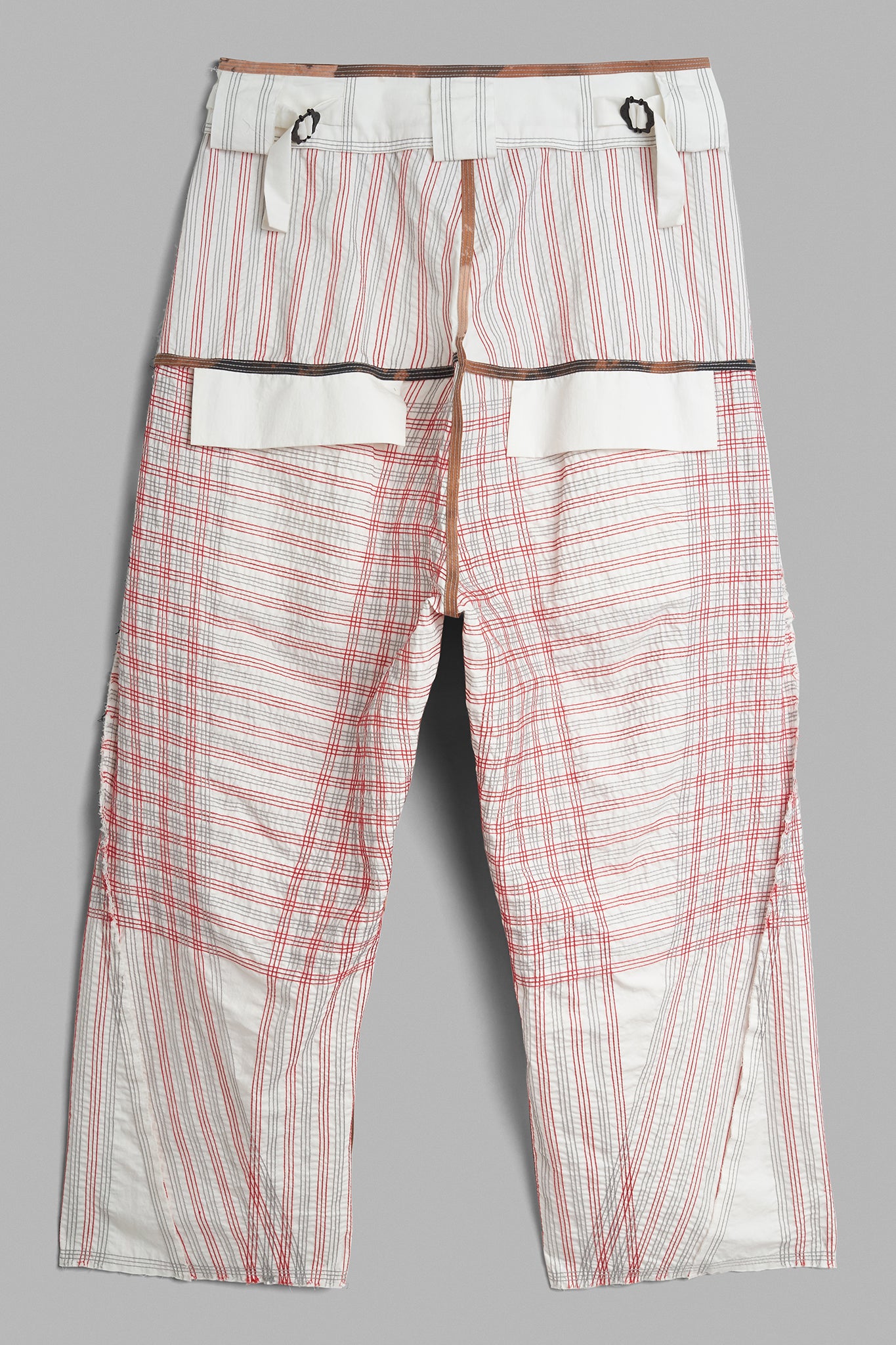 Calça Algodão Pespontada - Branco