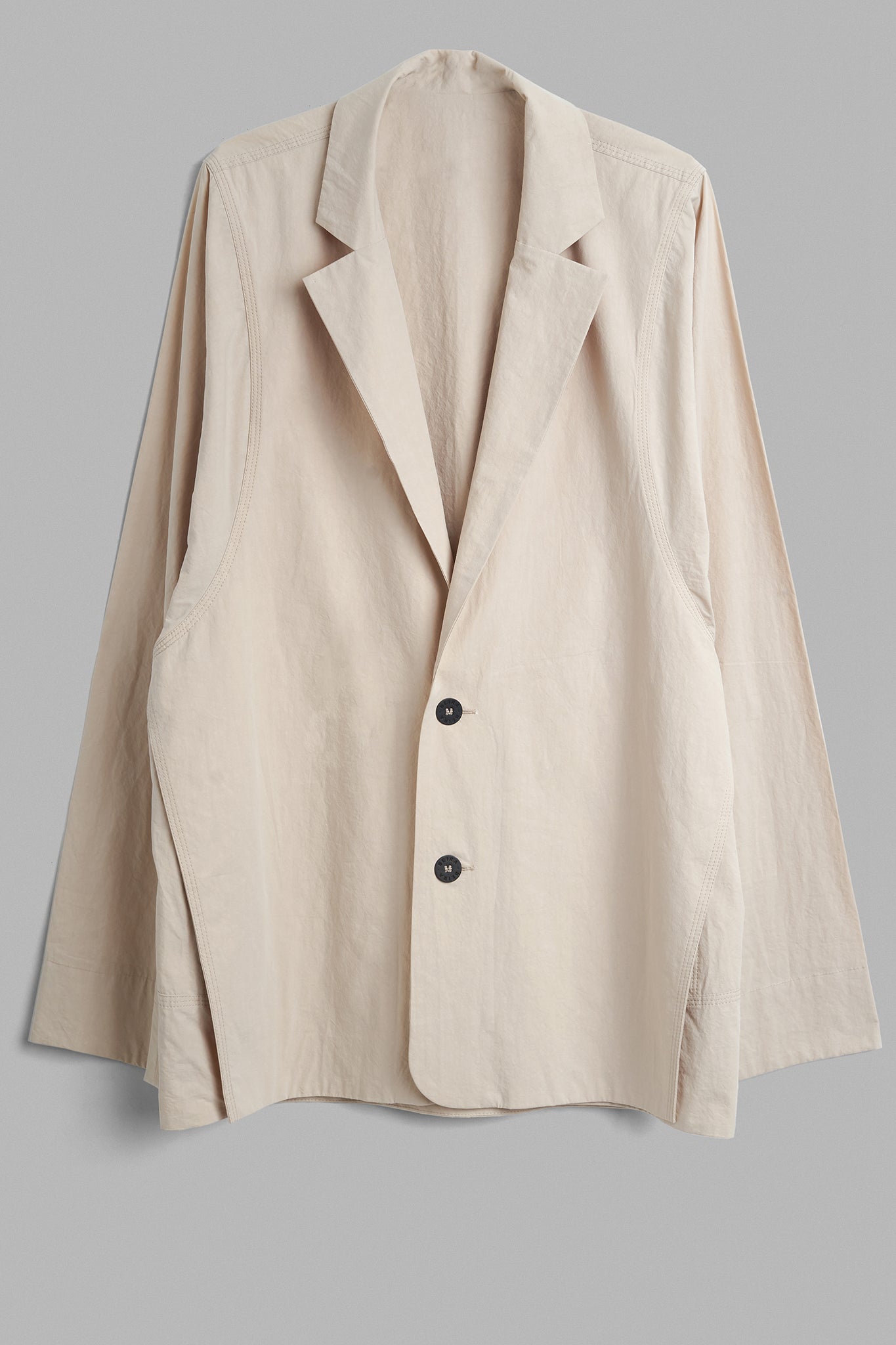 Blazer Reto Algodão - Bege