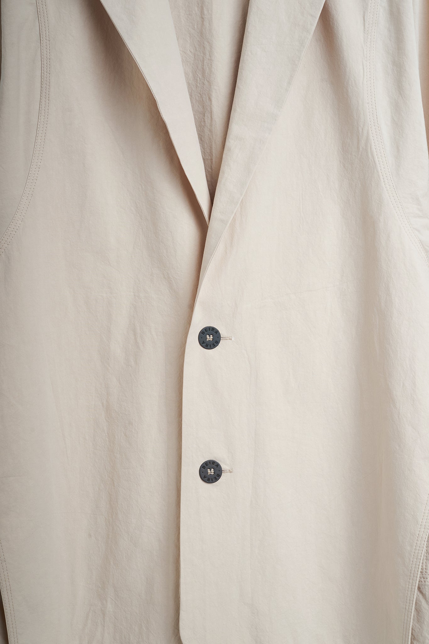 Blazer Reto Algodão - Bege