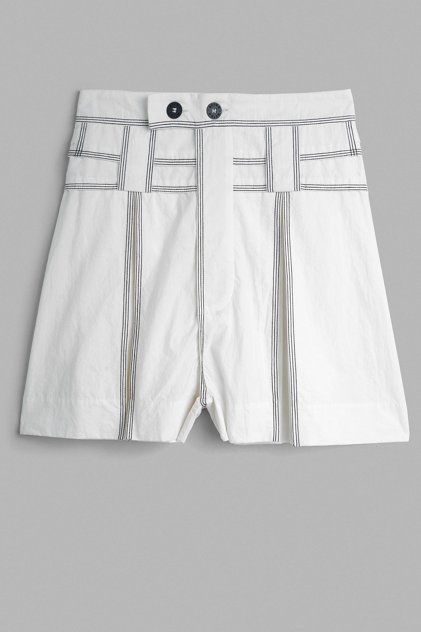 Short Cós Triplo Algodão - Branco