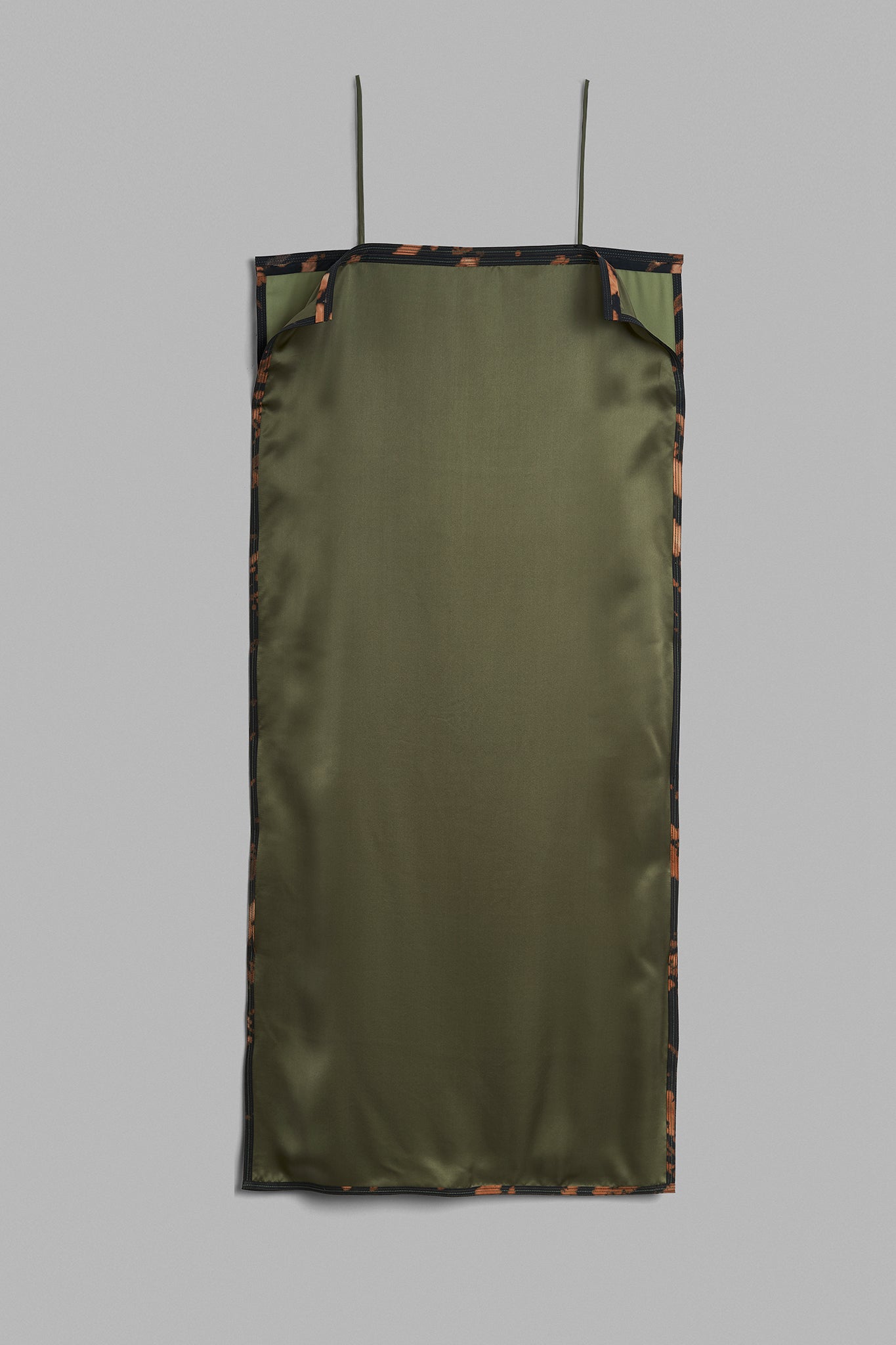 Vestido Alça Seda - Oliva