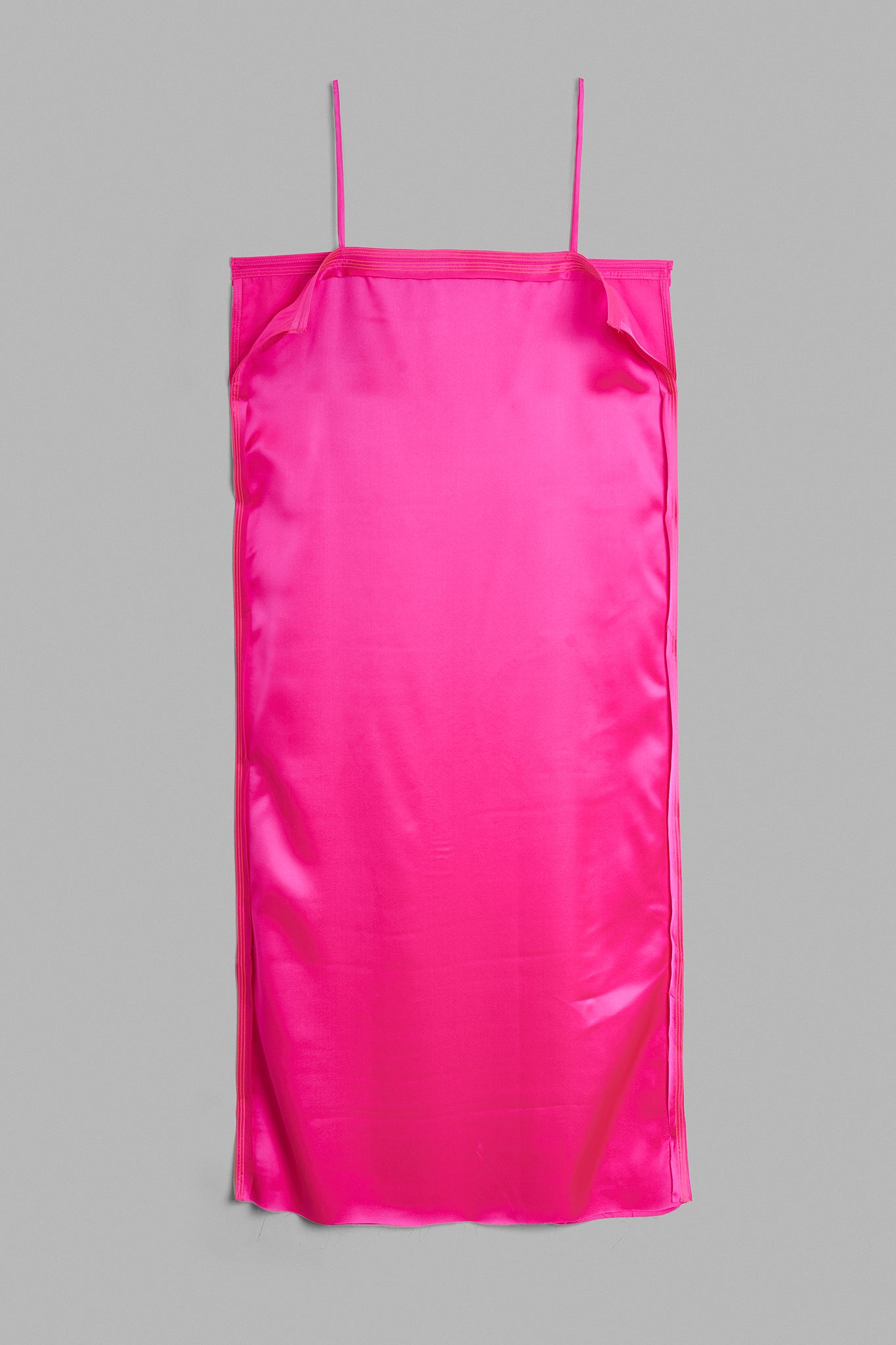 Vestido Alça Seda - Rosa