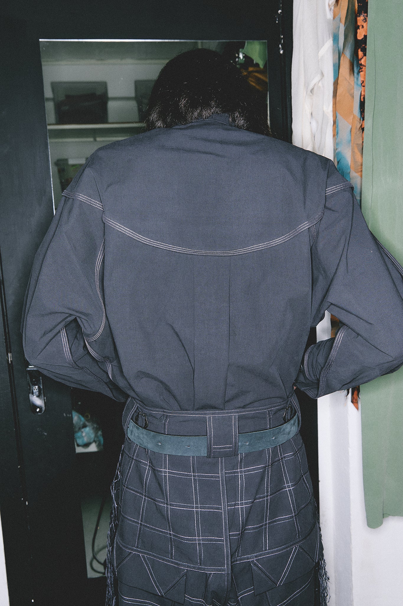 Camisa Manga Longa Algodão - Preto
