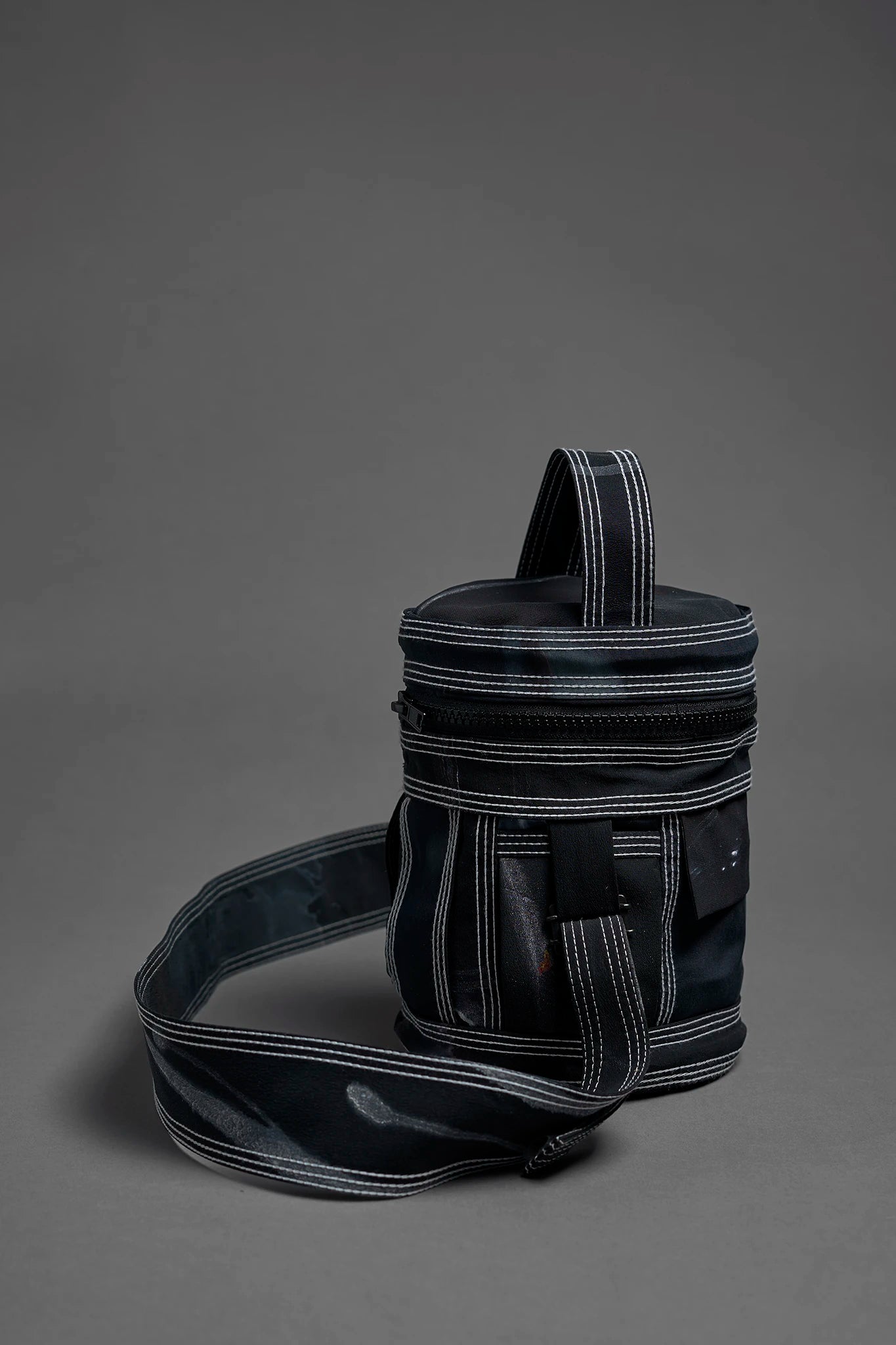 BEIRAxSAMUELdeSABÓIA Bolsa Cilindro Seda - Preto