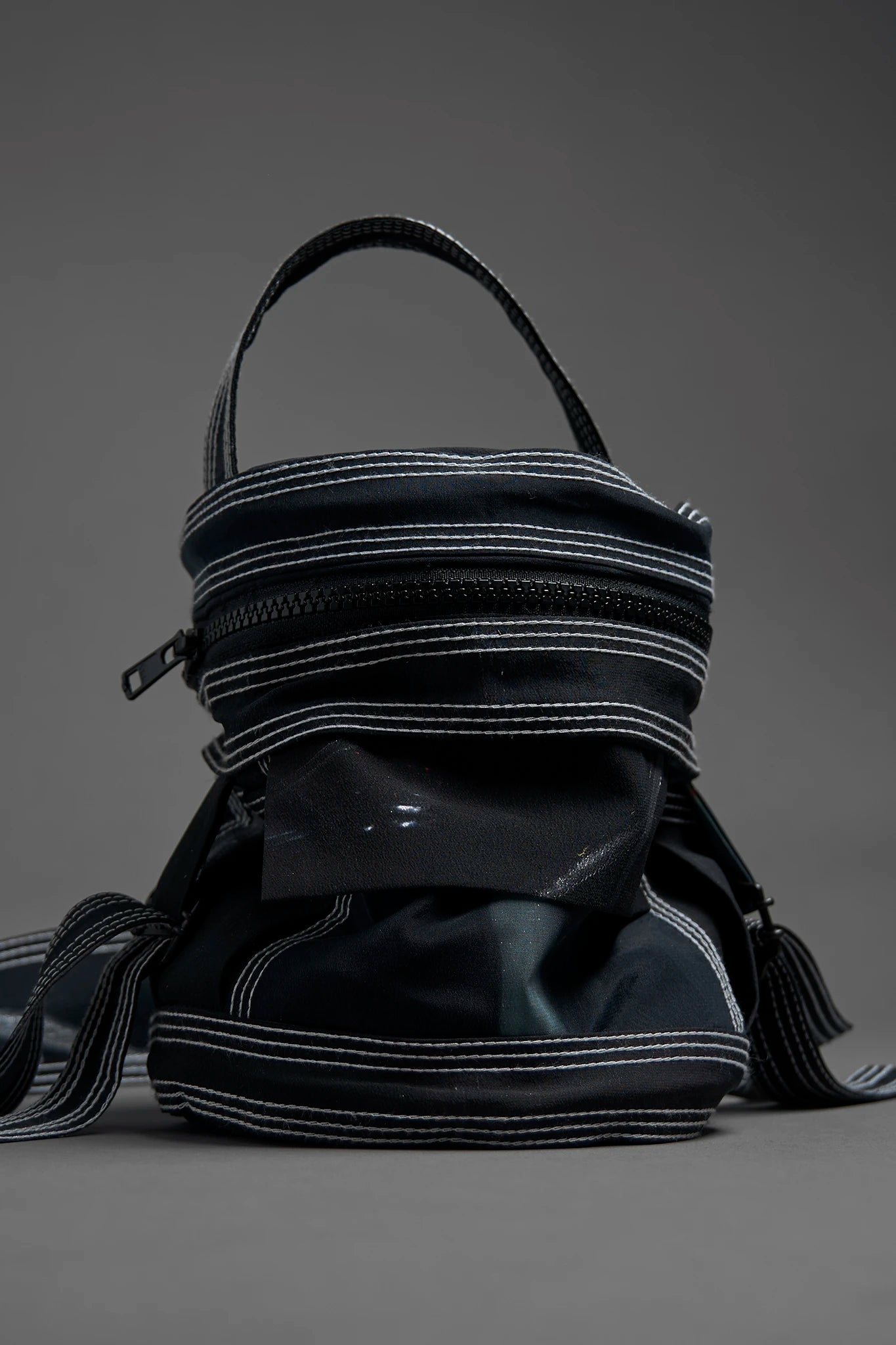 BEIRAxSAMUELdeSABÓIA Bolsa Cilindro Seda - Preto