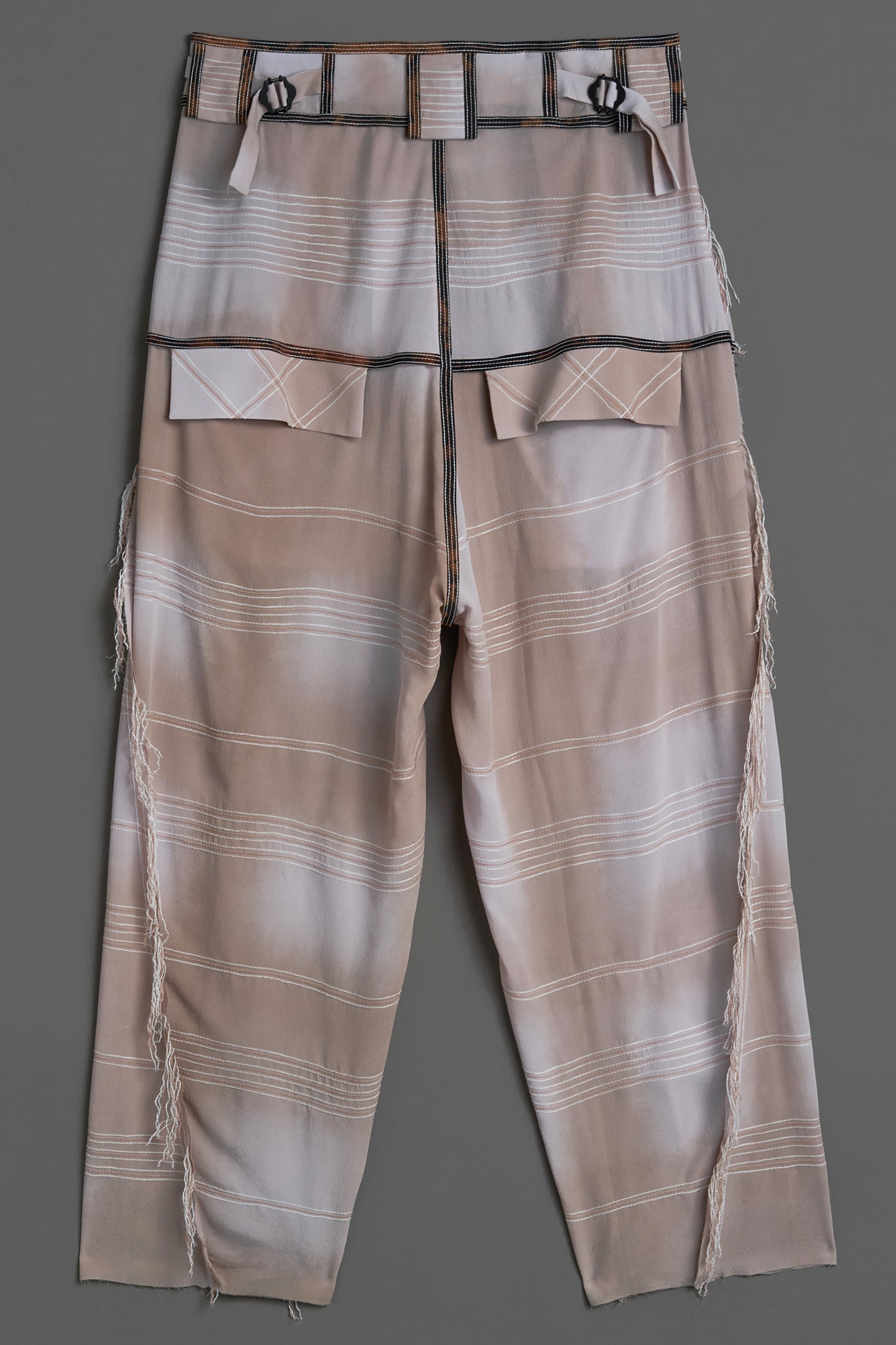 Calça Seda Pespontada - Lilás